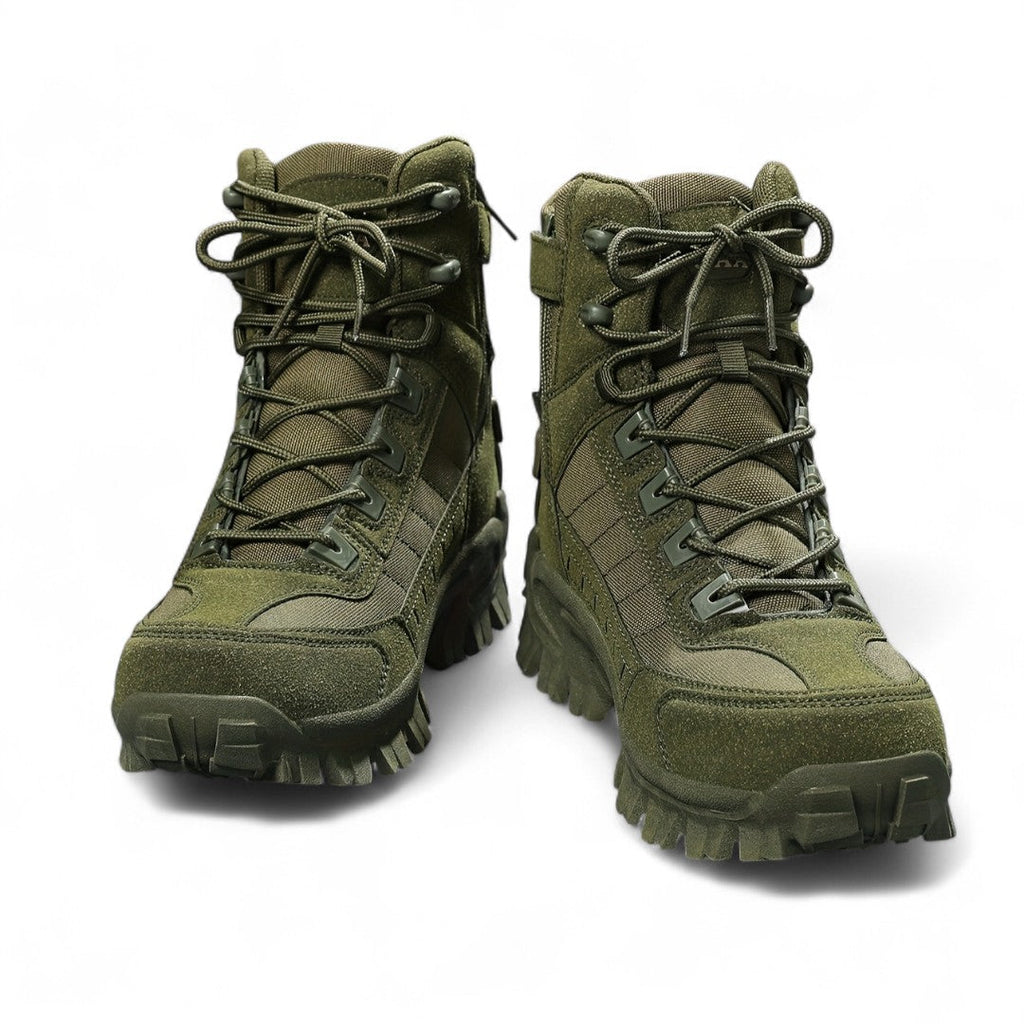 Men’s Hiking Boots – High Top Design, Lace Up, Grip Sole