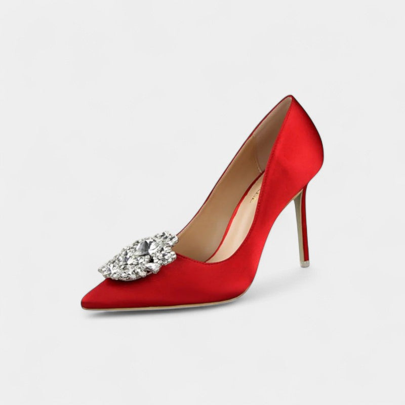 Women’s Heeled Shoes – High Heel, Decorative Detail