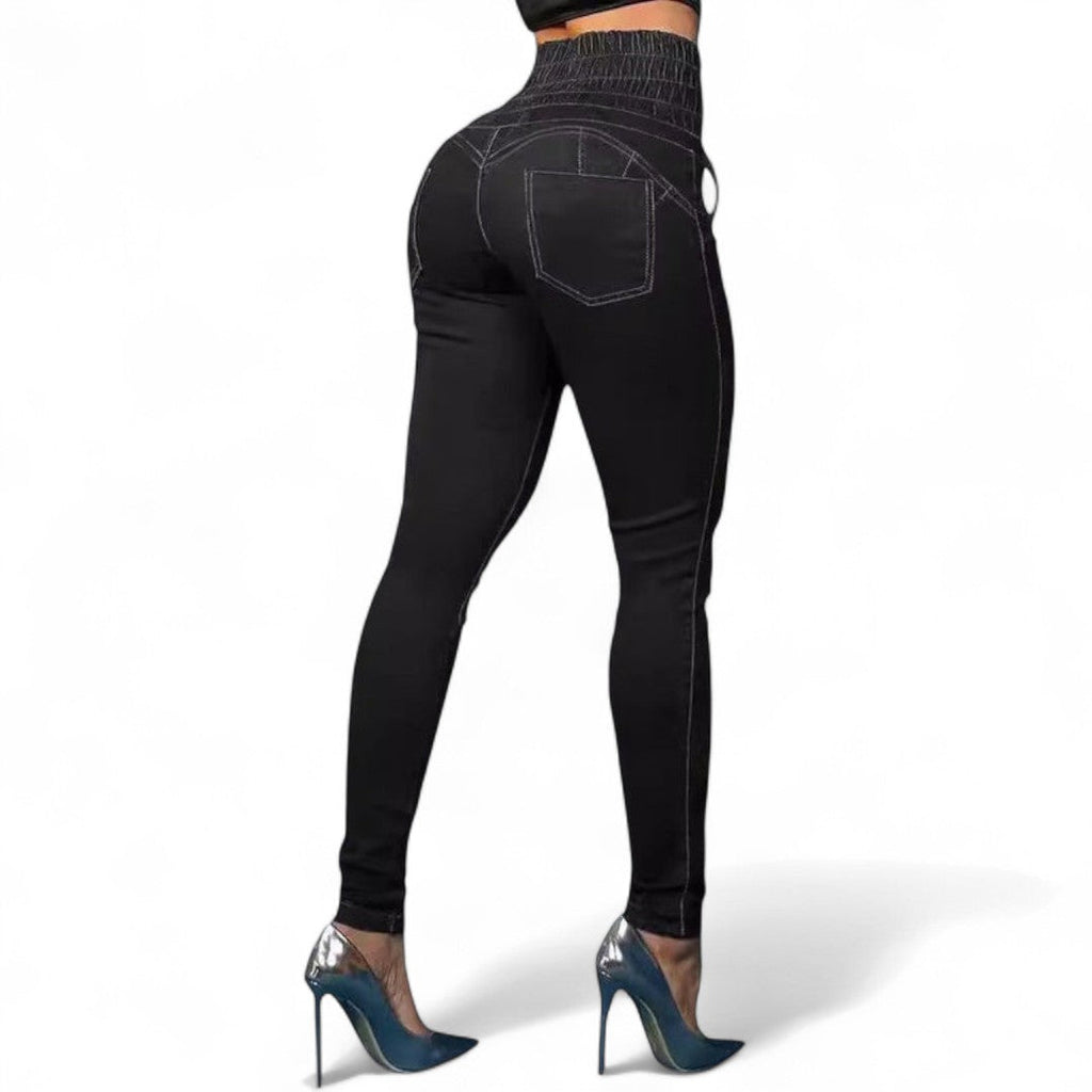 Women’s Jeggings – High Waist, Lace Up Front