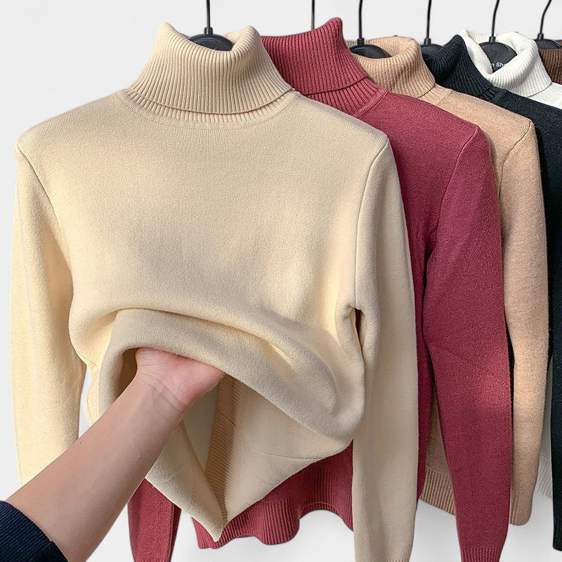 Women’s Knitted Jumper – High Neck