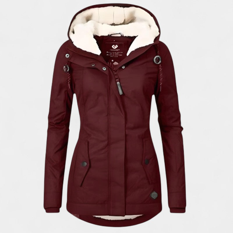 Women’s Parka – Lined Design, Teddy Inner Layer