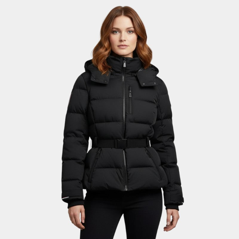 Women's Puffer Jacket – Belted